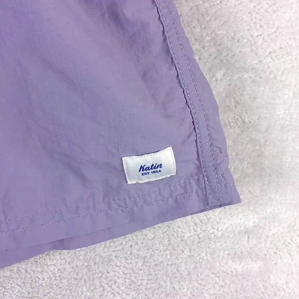 Katin Swim Trunks Mens L Purple Nylon Preppy Beach Summer Surf Classic Huckberry